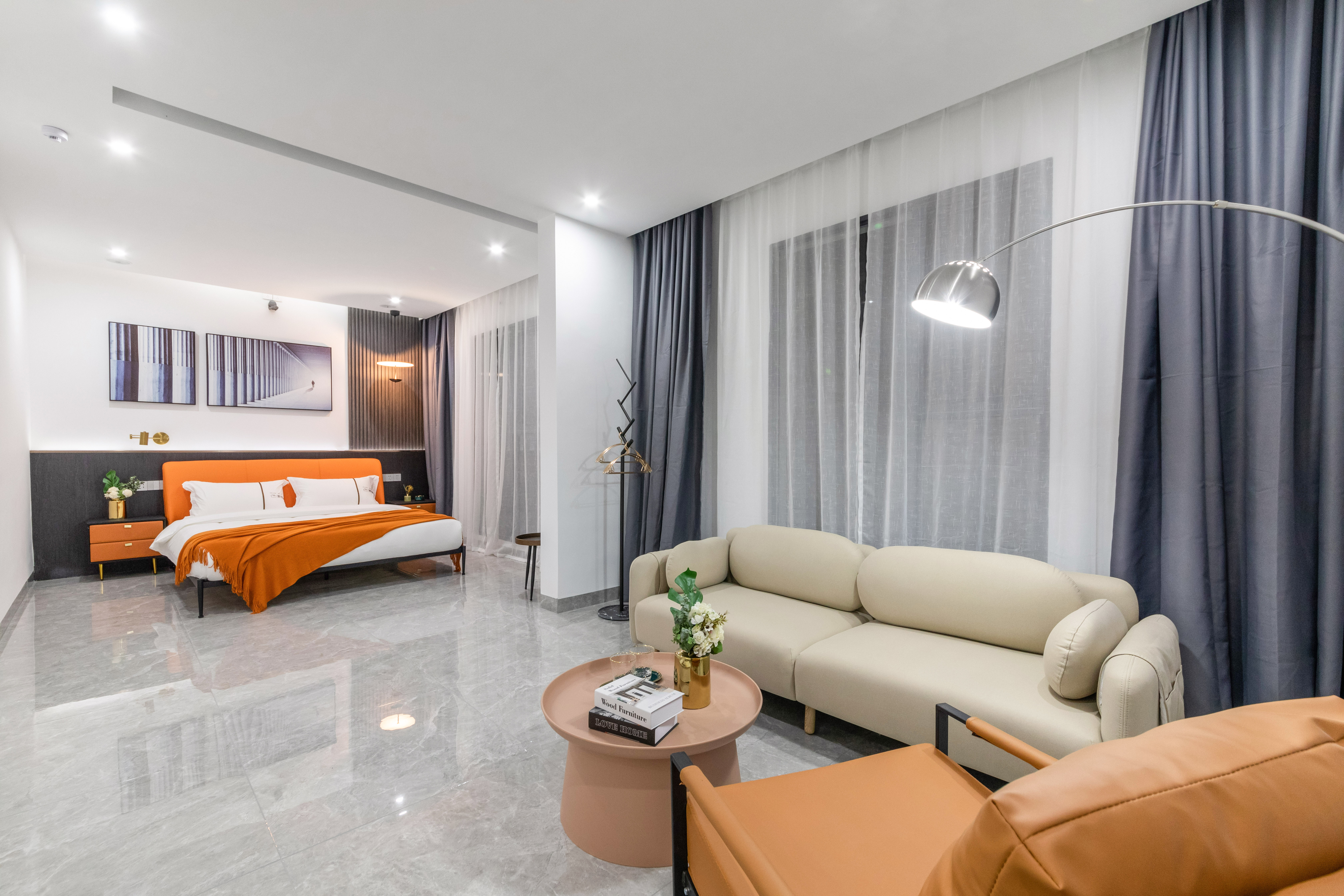 白書·輕奢plus客廳大床房