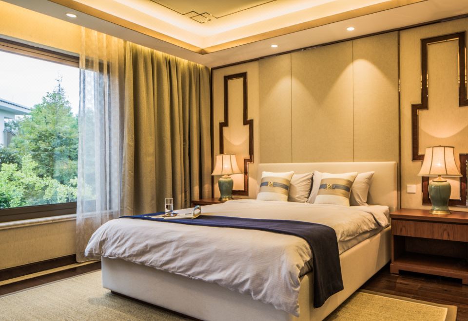 Shanshui Villa HotelShuiyin 4-Bedroom Holiday Villa (PrivateGarden + Mahjong + Tea Room + Rooftop Terrace)