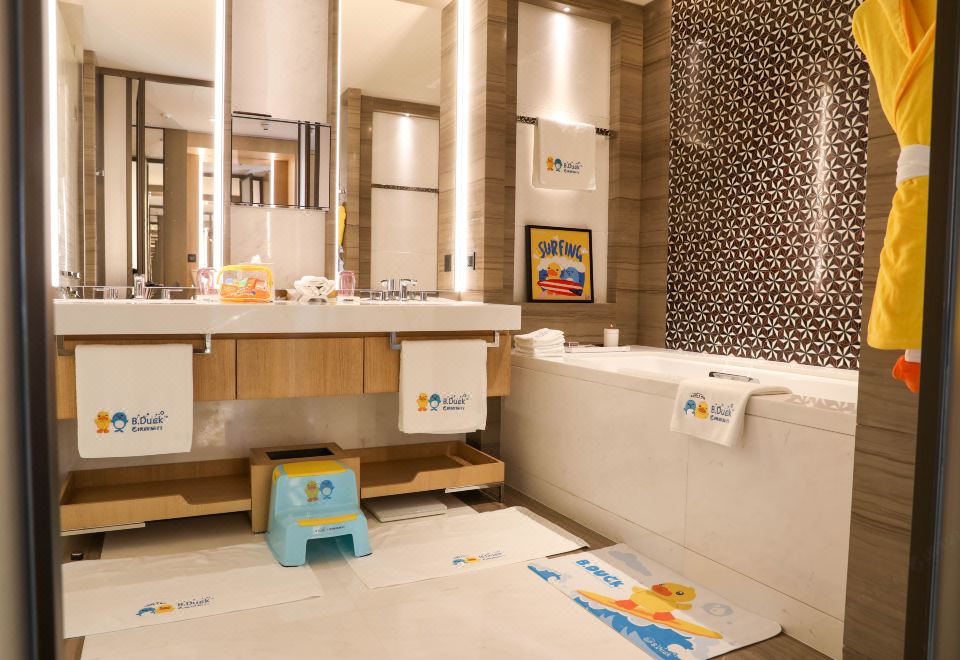 小黄鸭主题亲子客房