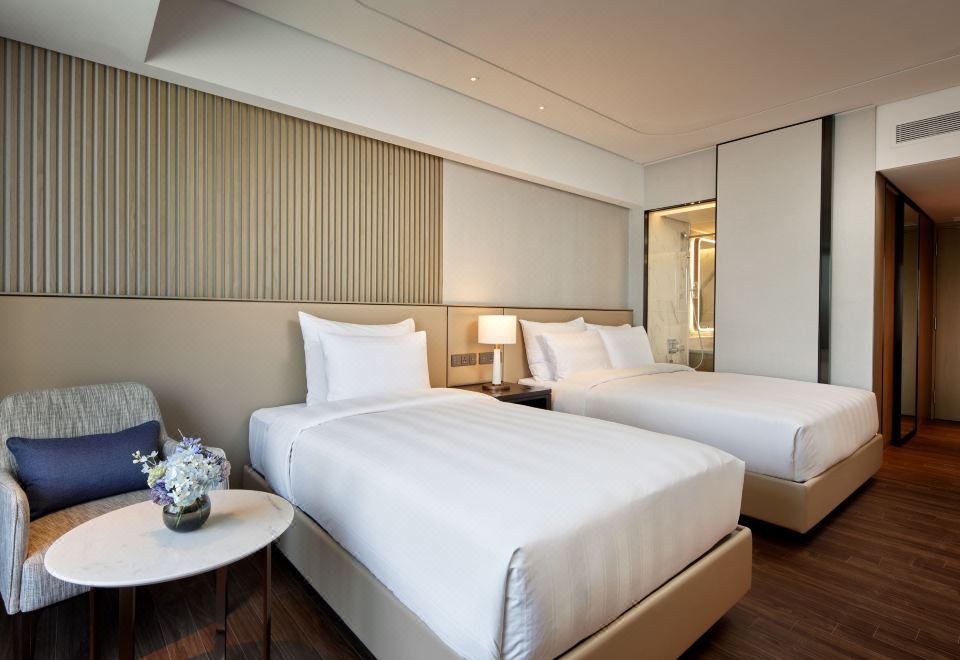 酒店式公寓豪華家庭雙床（城景）