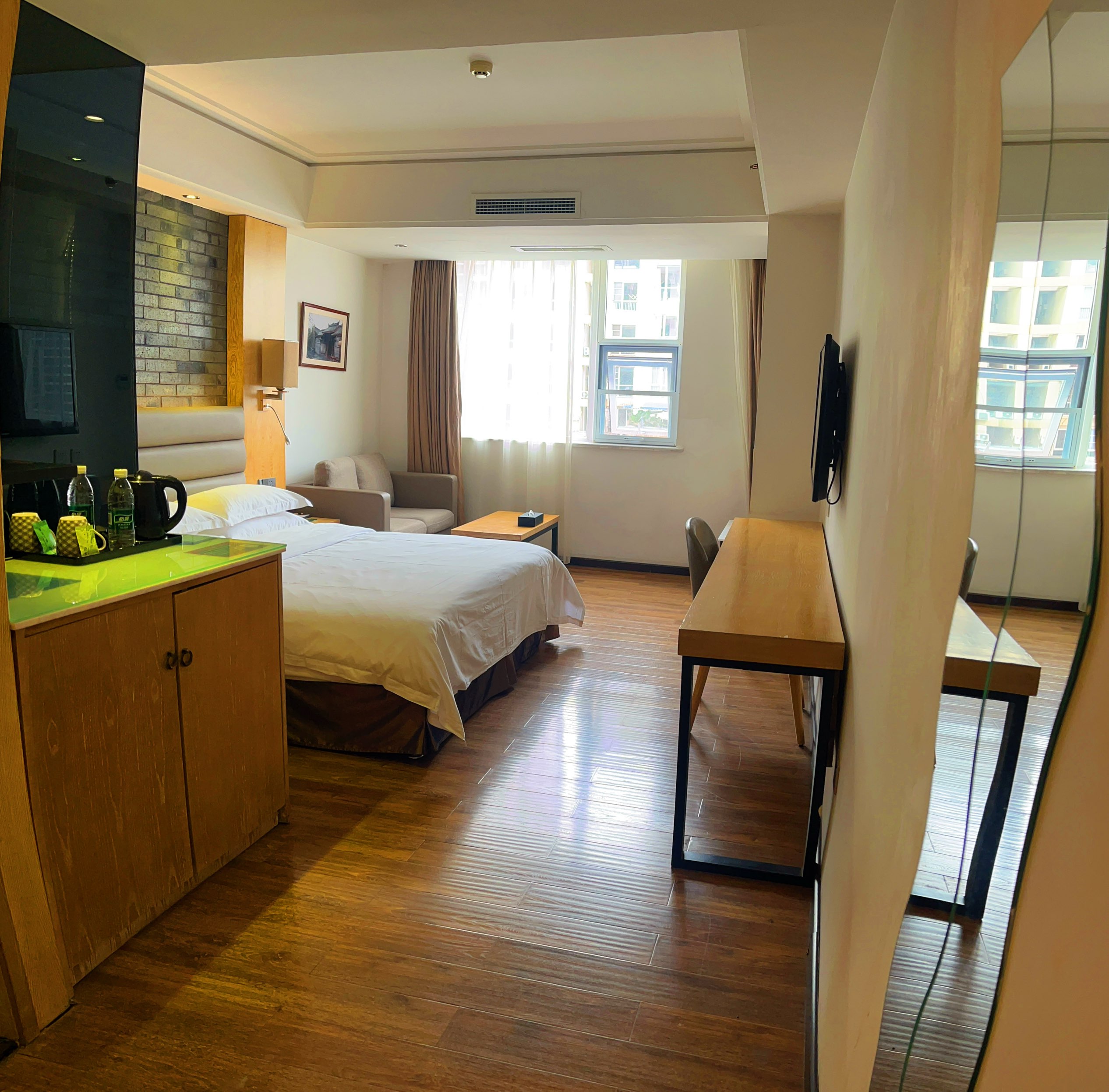 雅致·静雅大床房（静谧舒适+雨淋顶喷+乾湿分离）