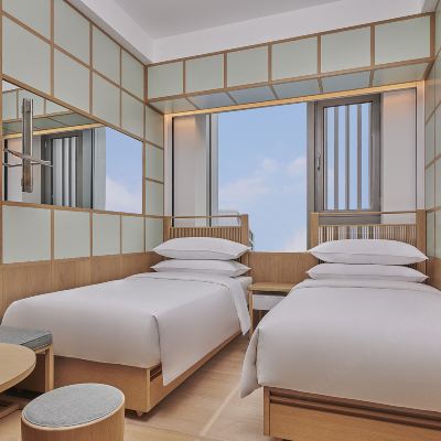 雙床房 上海前灘雅辰尚飯店優惠