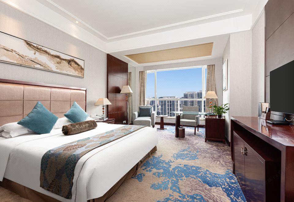 商务大床房（落地窗+康养小屋+记忆枕）