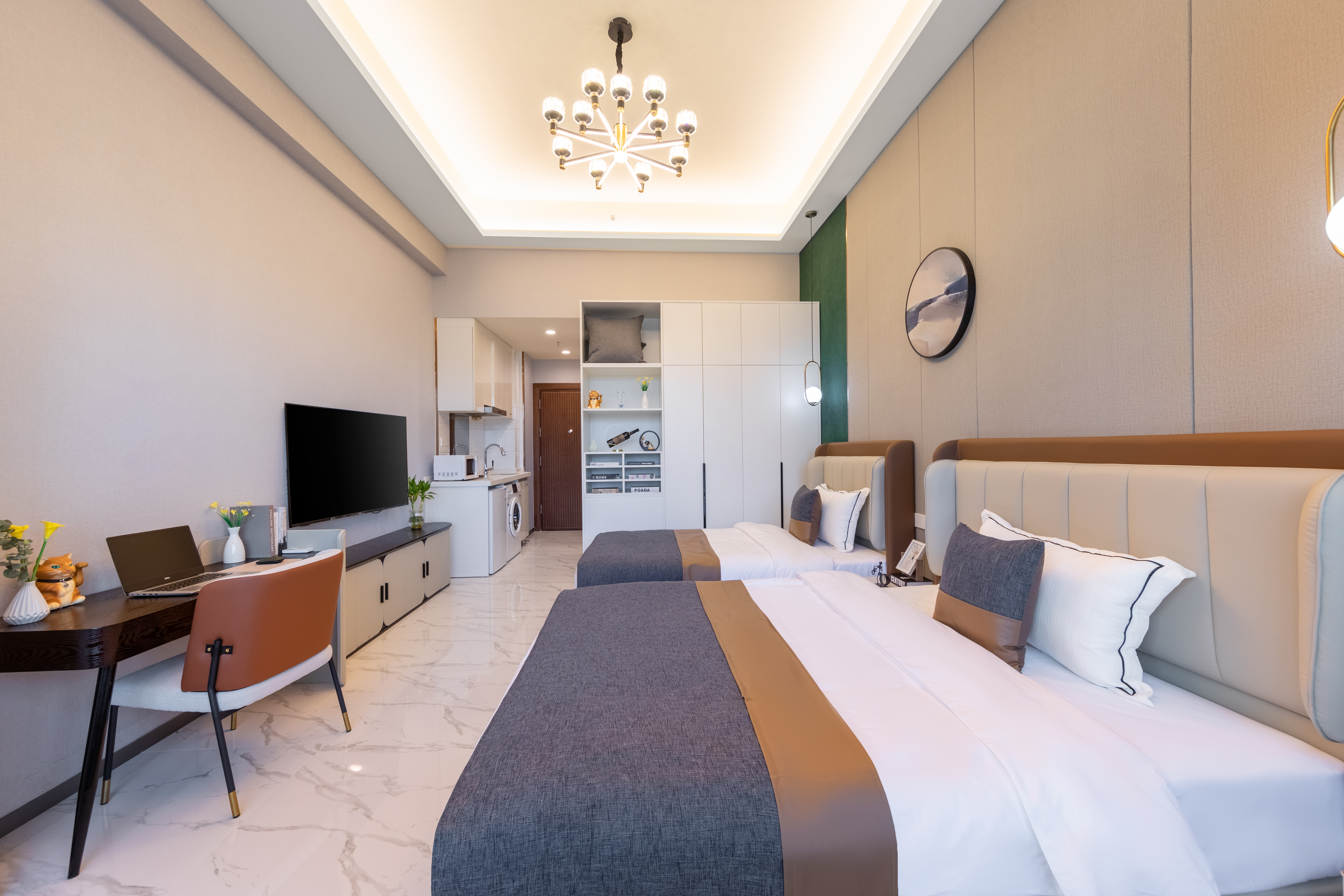 宁静雅致双床房