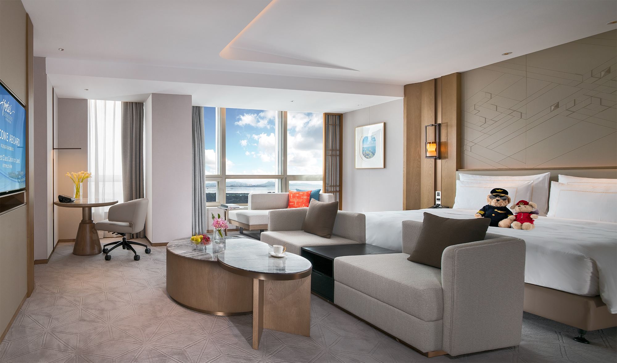 行政湾景大床房