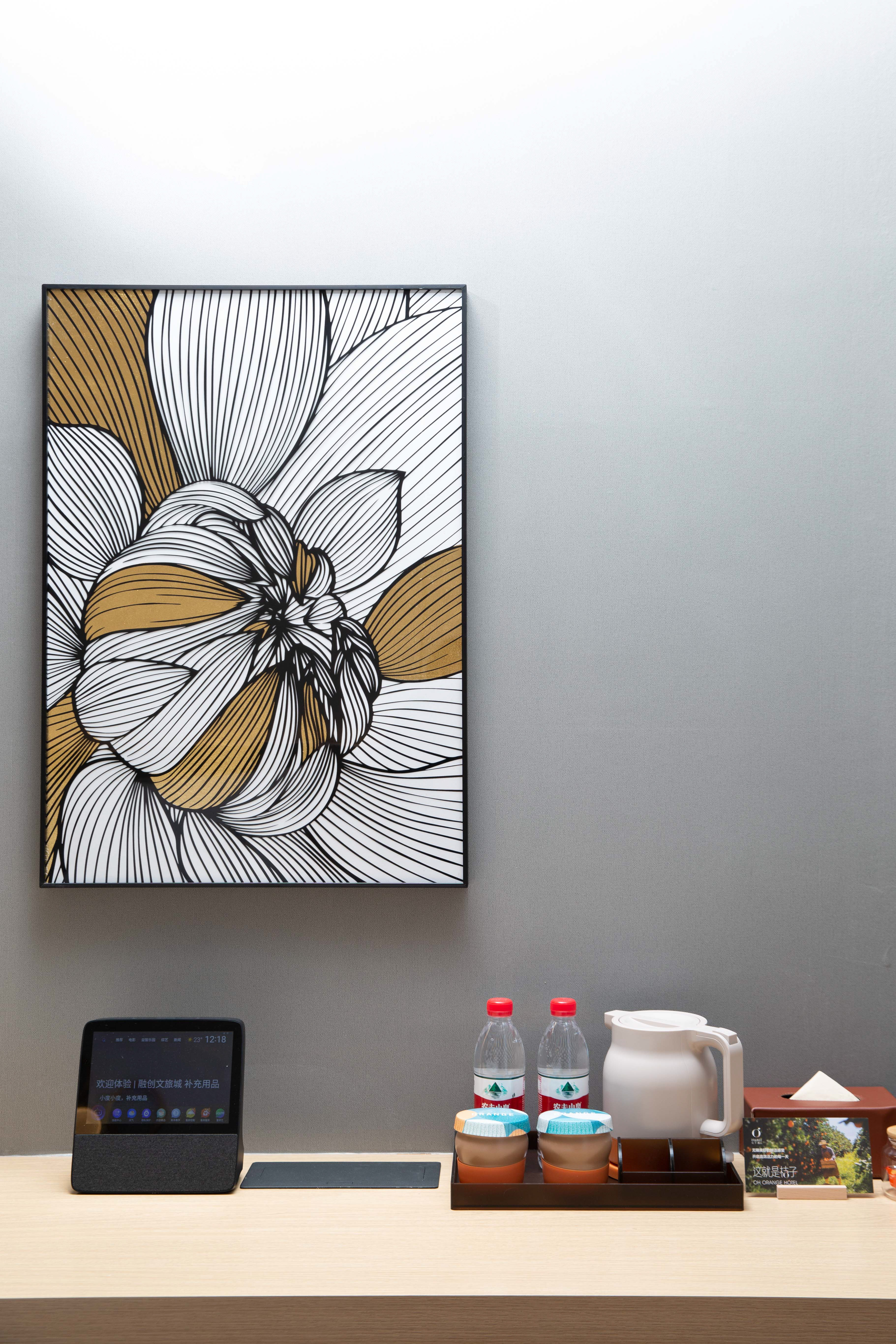 月若流金景观双床房（65寸投屏|观滇落日|冰箱加湿器）