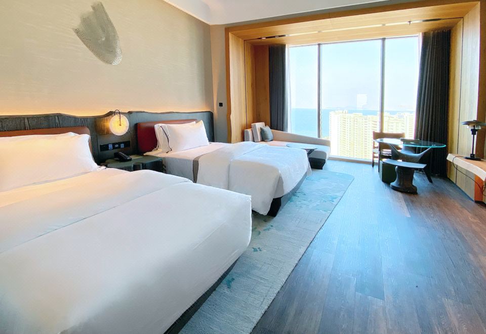行政海景双床房