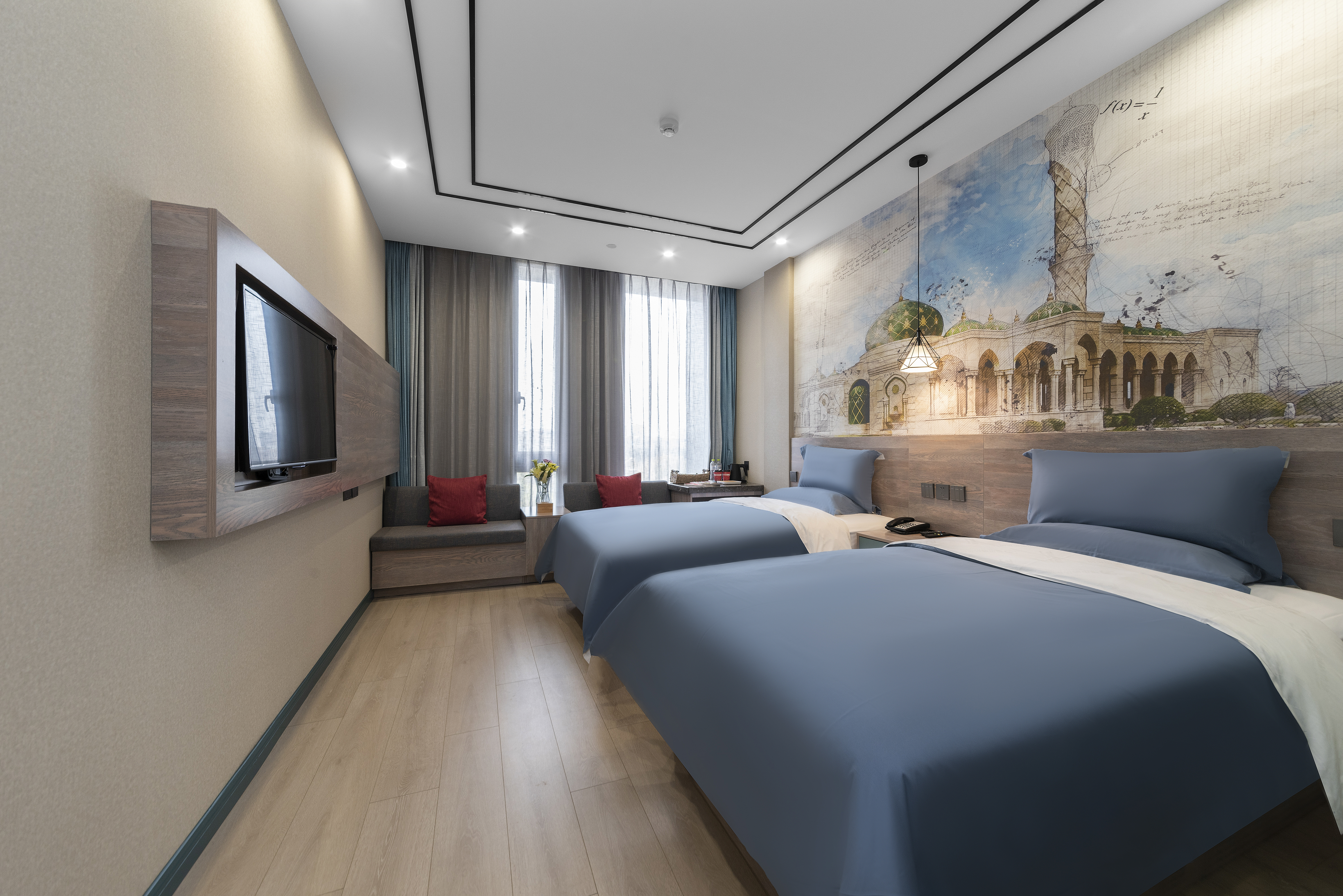 精选雅致双床房