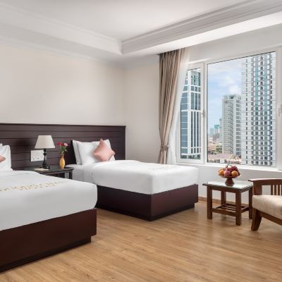 城景豪華雙床房 金邊唐燦酒店優惠