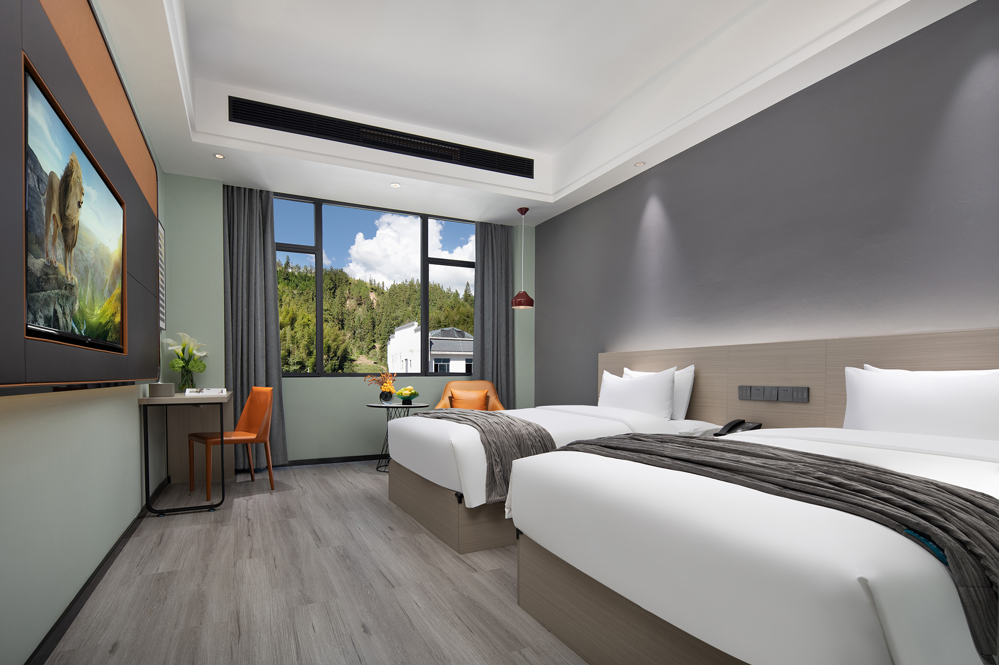 米居商务双床房