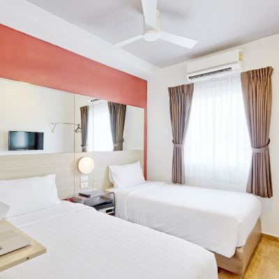 雙床房 曼谷阿索克火星酒店（SHA Extra Plus）優惠