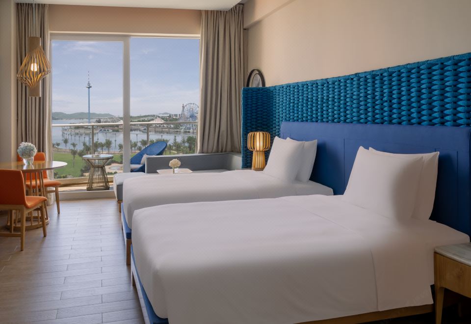 嘉賓軒豪華海景雙床房