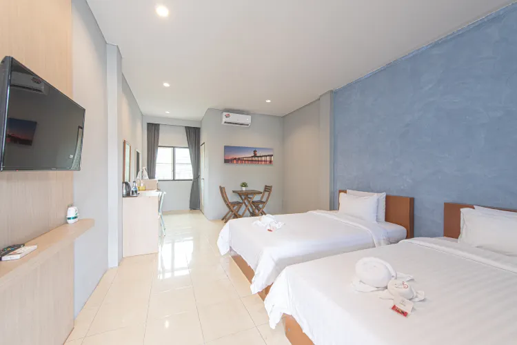 ห้องบัดเจท เตียงเดี่ยว 2 เตียง