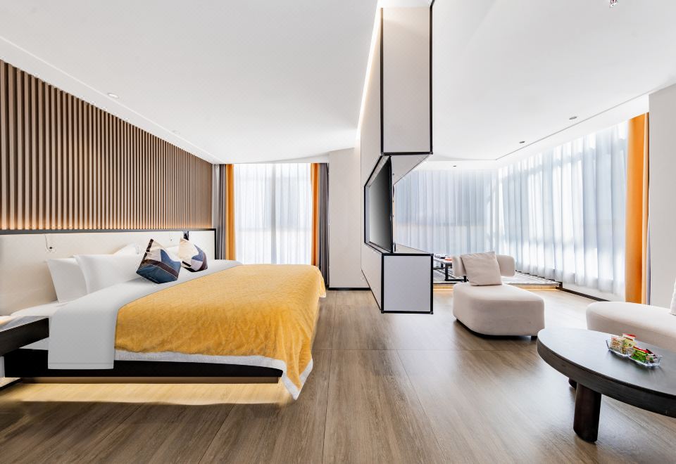 Xizi Light Luxury Hotel (Urad Qianqi Government Store)Sunshine Suite