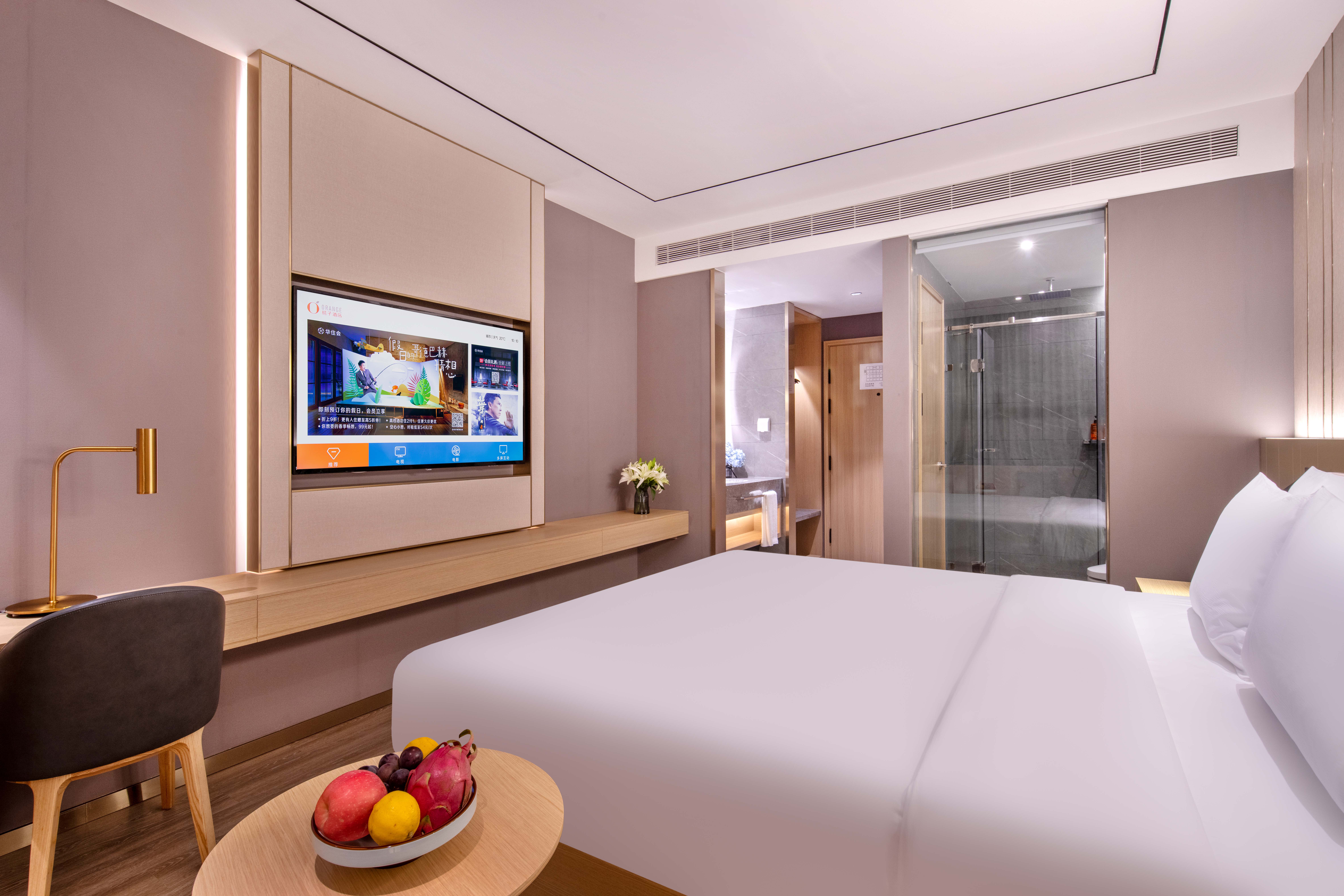 月若流金大床房（明窗+智能客控+电视投屏）