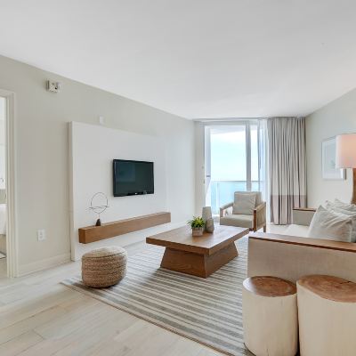 Hearing Accessible One Bedroom Two Queen Suite with Ocean View