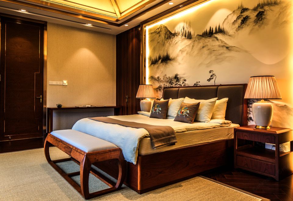 Shanshui Villa HotelShuiyin 4-Bedroom Holiday Villa (PrivateGarden + Mahjong + Tea Room + Rooftop Terrace)