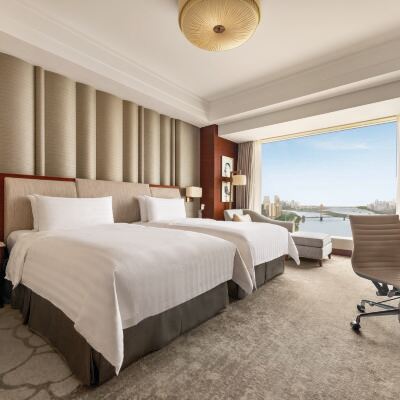 豪華閣江景雙床房丨雲端雅居+巨幕暢享 南昌香格里拉大飯店優惠