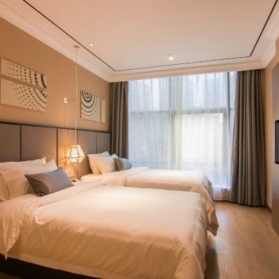 輕奢景觀雙床房 宿適輕奢飯店（上海南京西路地鐵站店）優惠