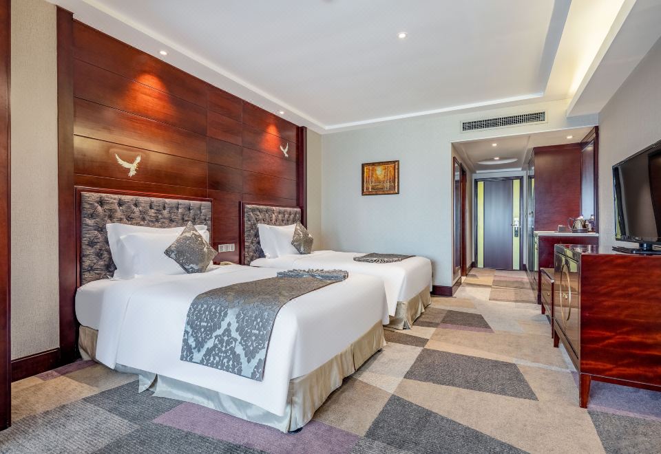 豪華廣場雙床客房