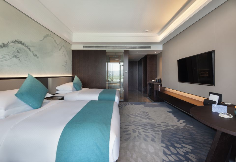 豪華景觀雙床房