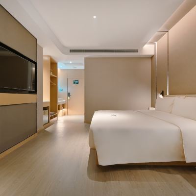 行政大床房（小冰箱+手機投屏） 北京國貿潘家園亞朵飯店優惠