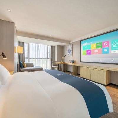 影院大床房（高清投影儀觀影+舒適床品+落地窗） 宜尚酒店（貴陽高鐵北站店）優惠