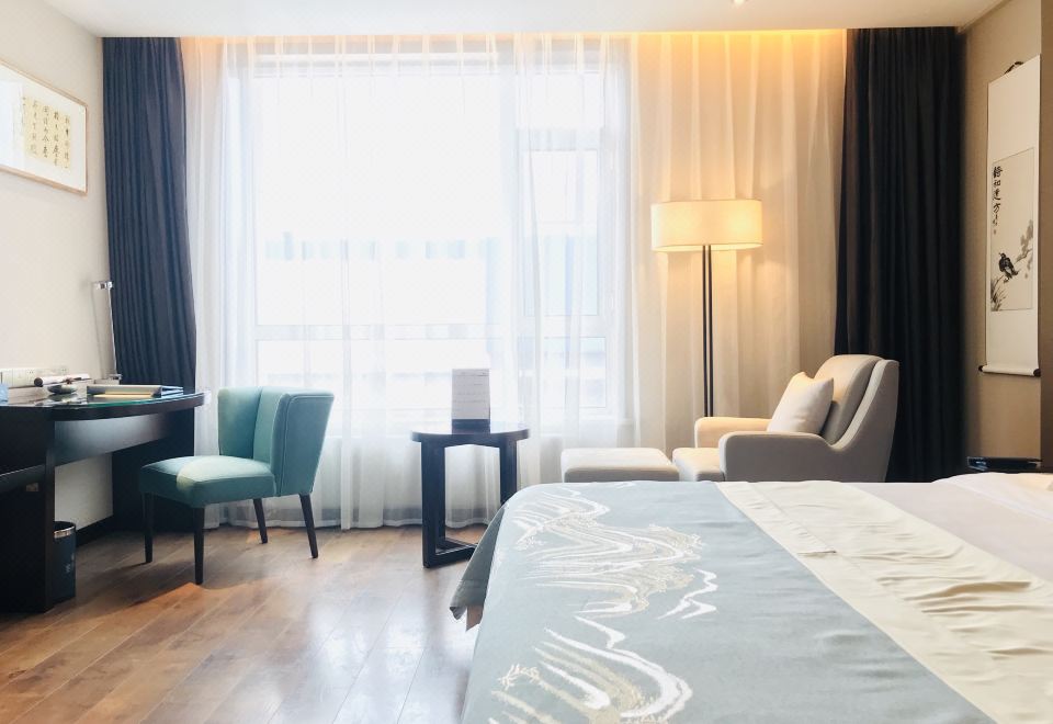 花園行政大床房（冰箱+詩意空間+多款枕頭）