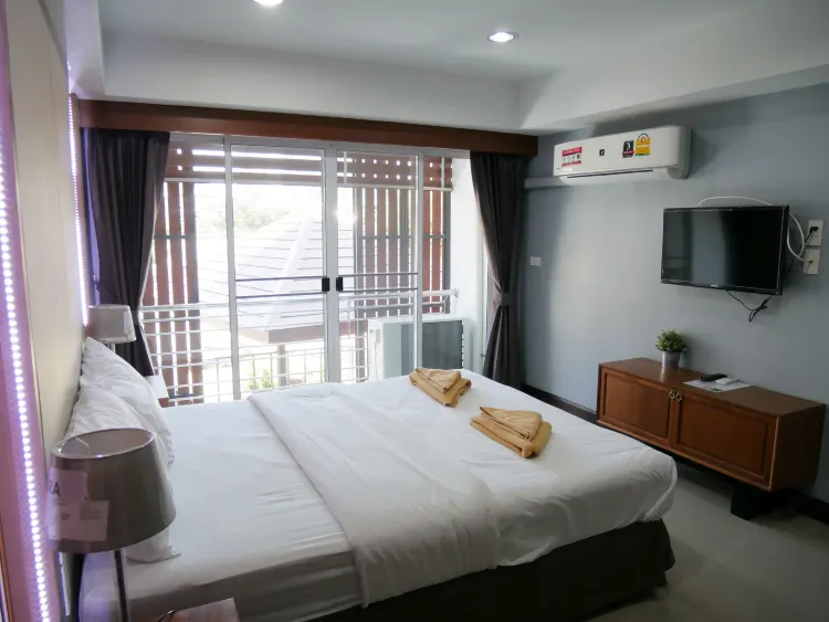 ห้องมาตรฐานเตียงใหญ่ วิวแม่น้ำ
