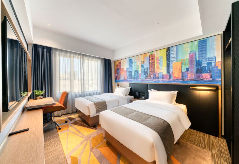 商旅雙床房（零壓床墊+洗護智能馬桶+手機投屏）