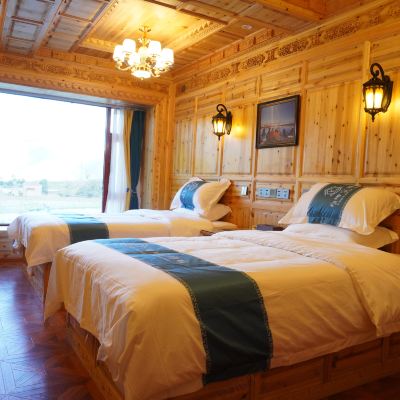 藏式智能觀景地熱雙床房（加濕器） 康吧宗莊園優惠