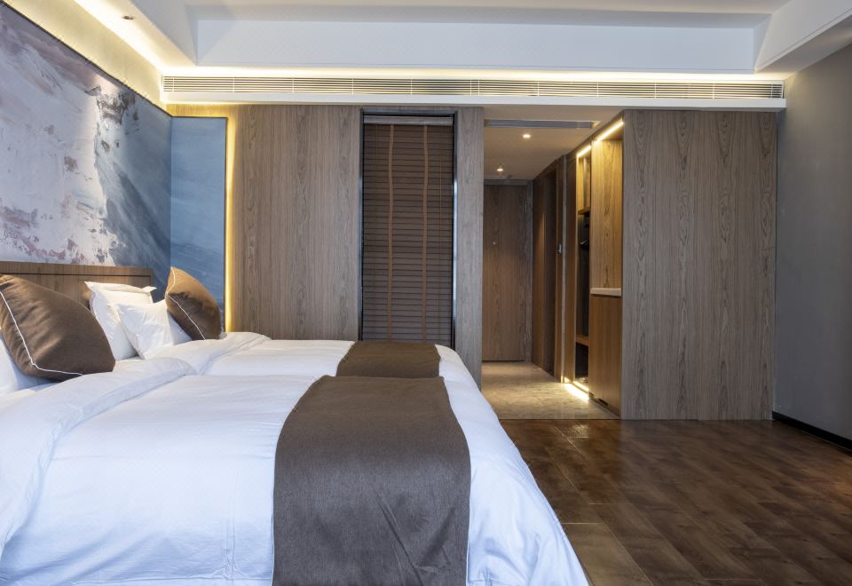 萬澳豪華雙床房-金可兒床墊【全屋負氧離子凈化】