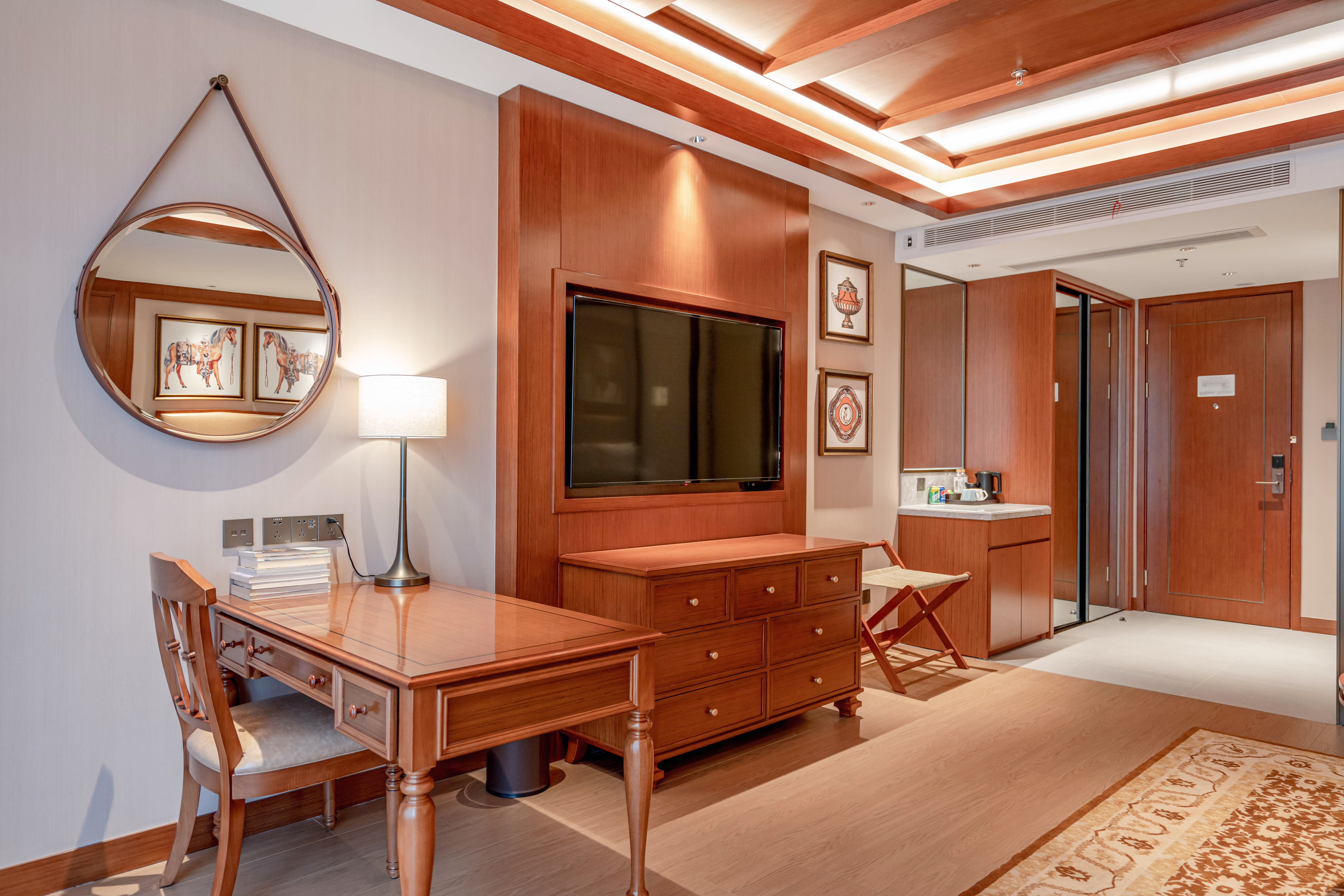 豪华双床房（加湿器+金可儿舒睡床品+小冰箱）