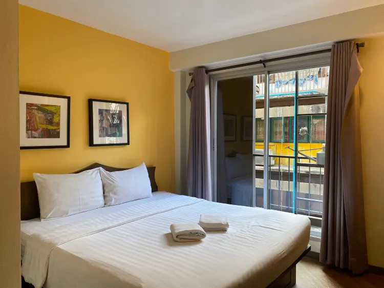 ห้องดีลักซ์ เตียงใหญ่ 1 เตียงหรือเตียงเดี่ยว 2 เตียง