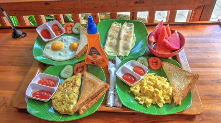 Asoka Bungalows 食事・レストラン