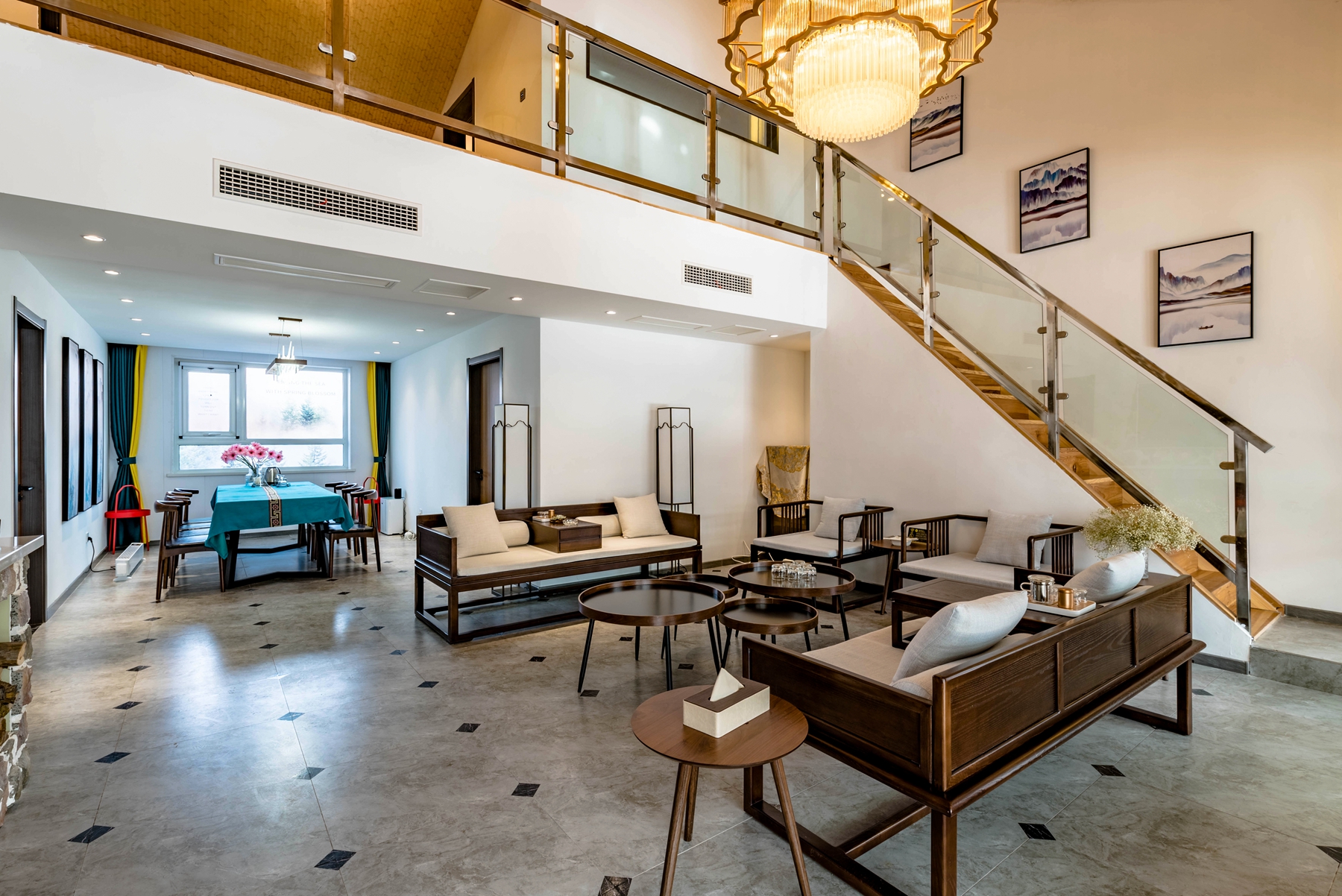 静居双层尊享套房（四室两衞豪华庭院景观+独立客厅）