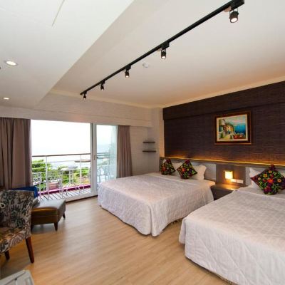 海景四人房 屏東品喬旅店優惠