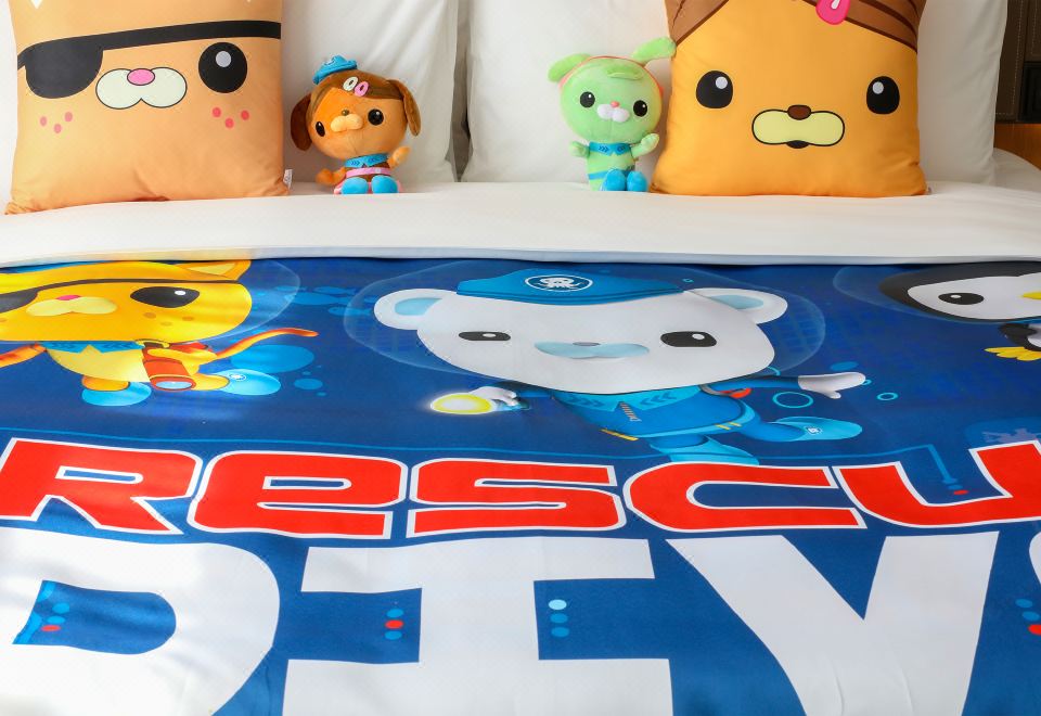 The Meixi Lake, Changsha Marriott Executive ApartmentsUnlimited Fun Kids' Octonauts Theme Family Room