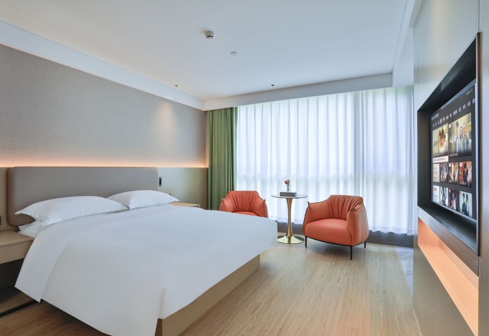 芳草·大床房（金可儿床垫+智控窗帘+小冰箱）