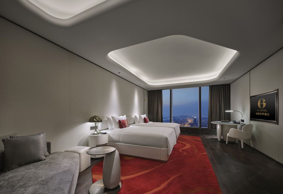 江景双床房-云巅瞰景