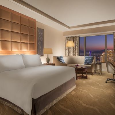 巴黎鐵塔景觀豪華大床客房 澳門康萊德酒店優惠