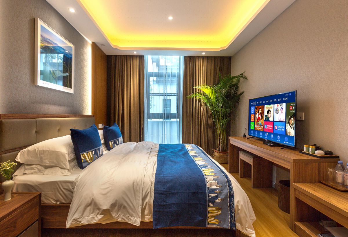 园林景观大床房