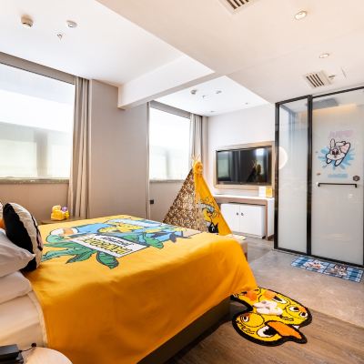 盼酷親子房（主題卡通帳篷） 桔子水晶北京天安門王府井飯店優惠