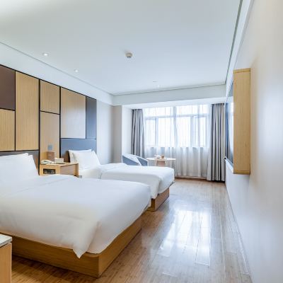 雙床房【天竺葵芳香洗沐浴露+拾趣茶具+智能投屏】 全季飯店（南京新街口中央商場店）優惠