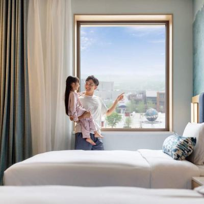 城市大道景觀雙大床房 環球影城大酒店優惠