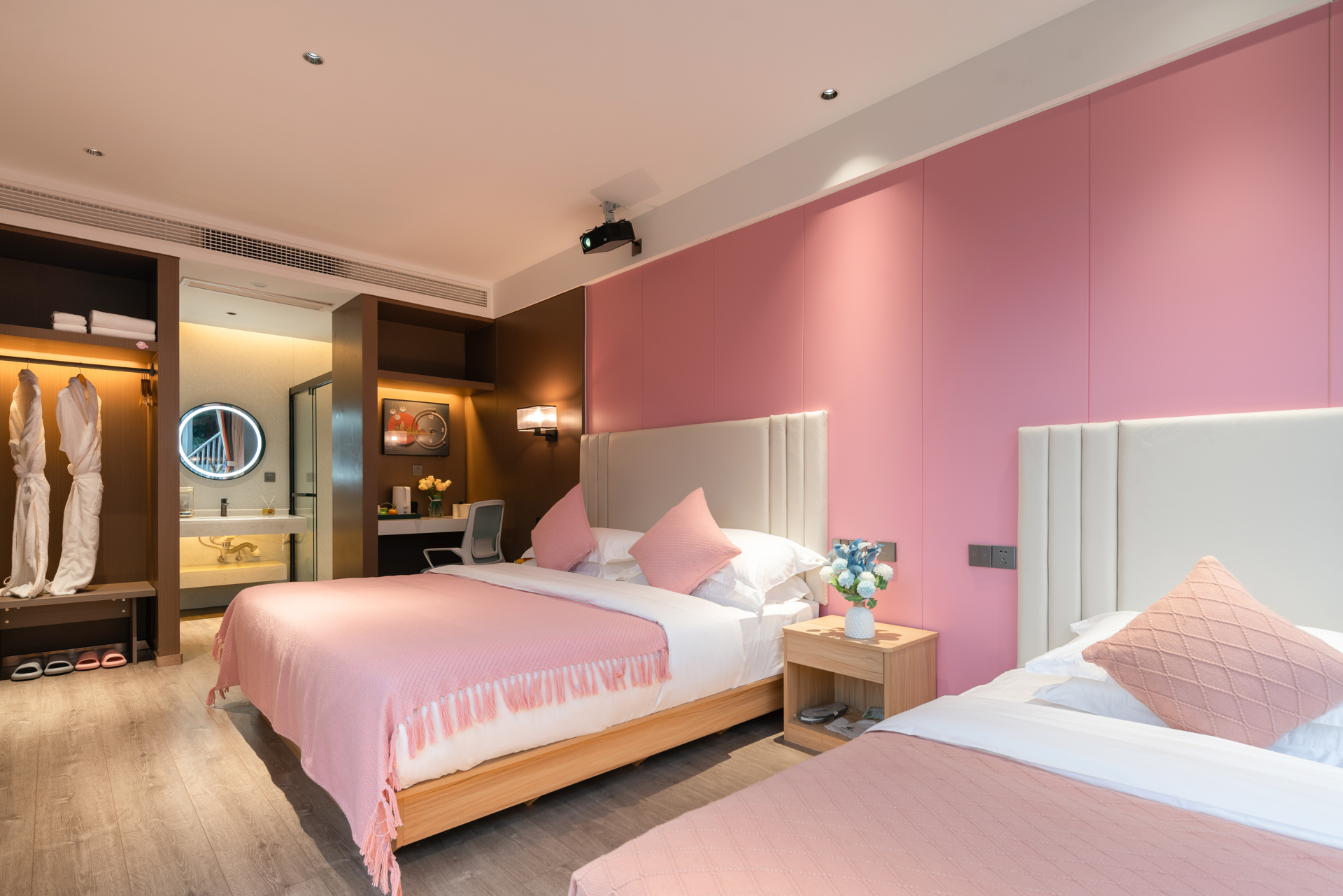 环蝶·家庭亲子房（空调-网红打卡-山野景观-棋牌娱乐）