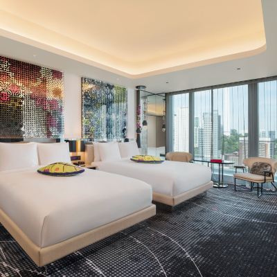 Spectacular Two Queen Room Kupon W Kuala Lumpur