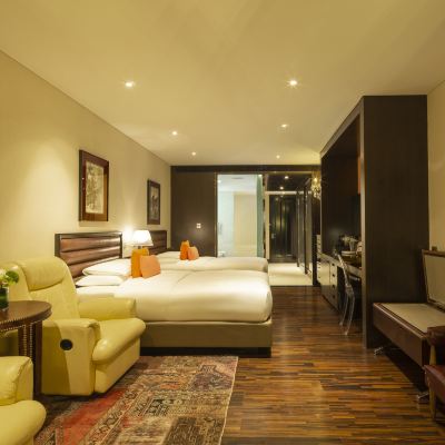 高級露台豪華雙床房 北京怡亨酒店優惠