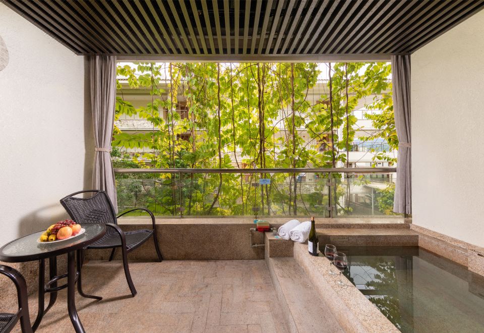 聽泉閣溫泉雙床房|獨立泡池