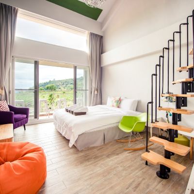 四人房-附陽台 米弄村民宿優惠